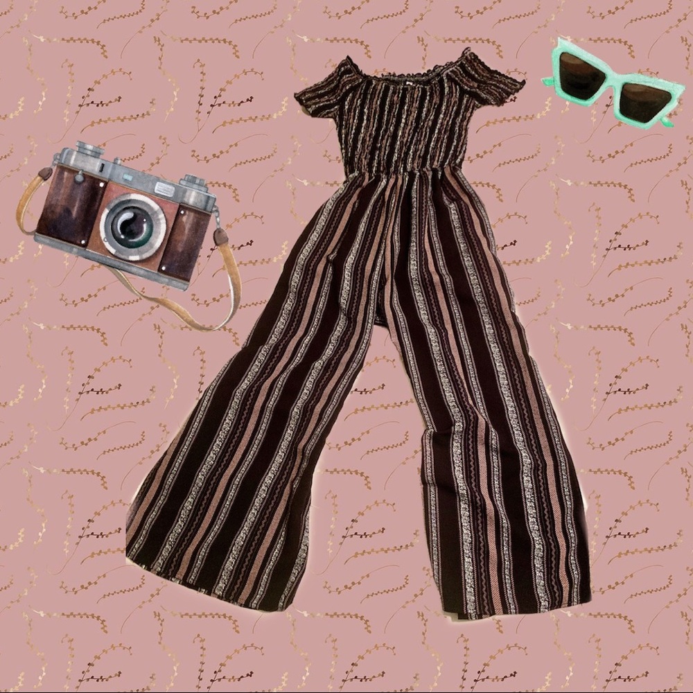 Off shoulder romper!